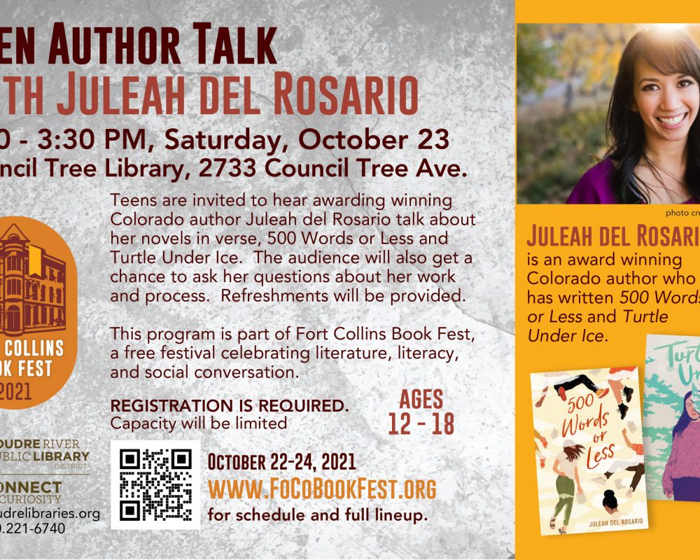 Teen Author Talk with Juleah del Rosario