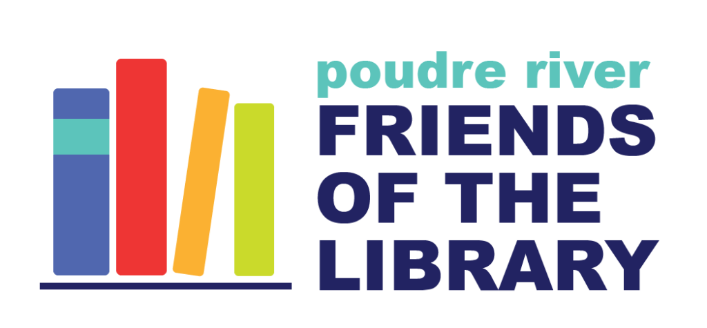 poudre river friends of the library logo