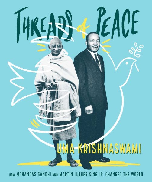 book cover of threads of peace by uma krishnaswami