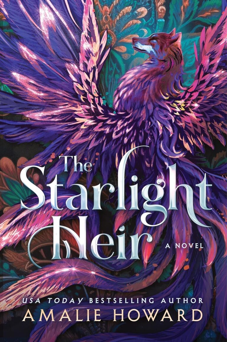 cover of the book "the starlight heir" by amalie howard